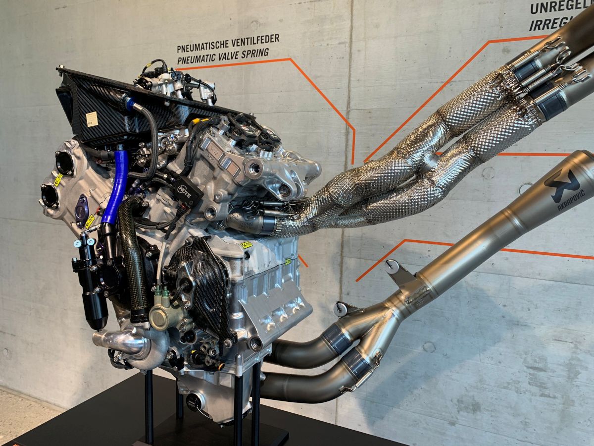 KTM MotoGP Engine