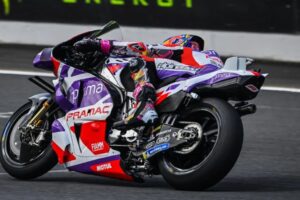 MotoGP ride height device in action