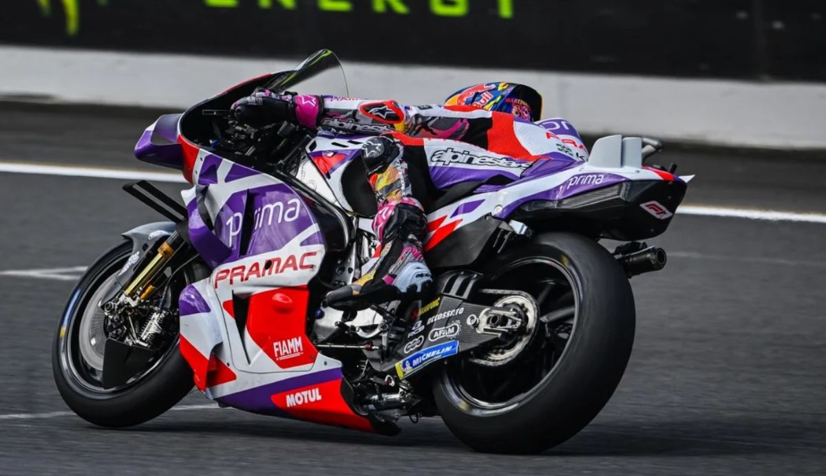 MotoGP ride height device in action