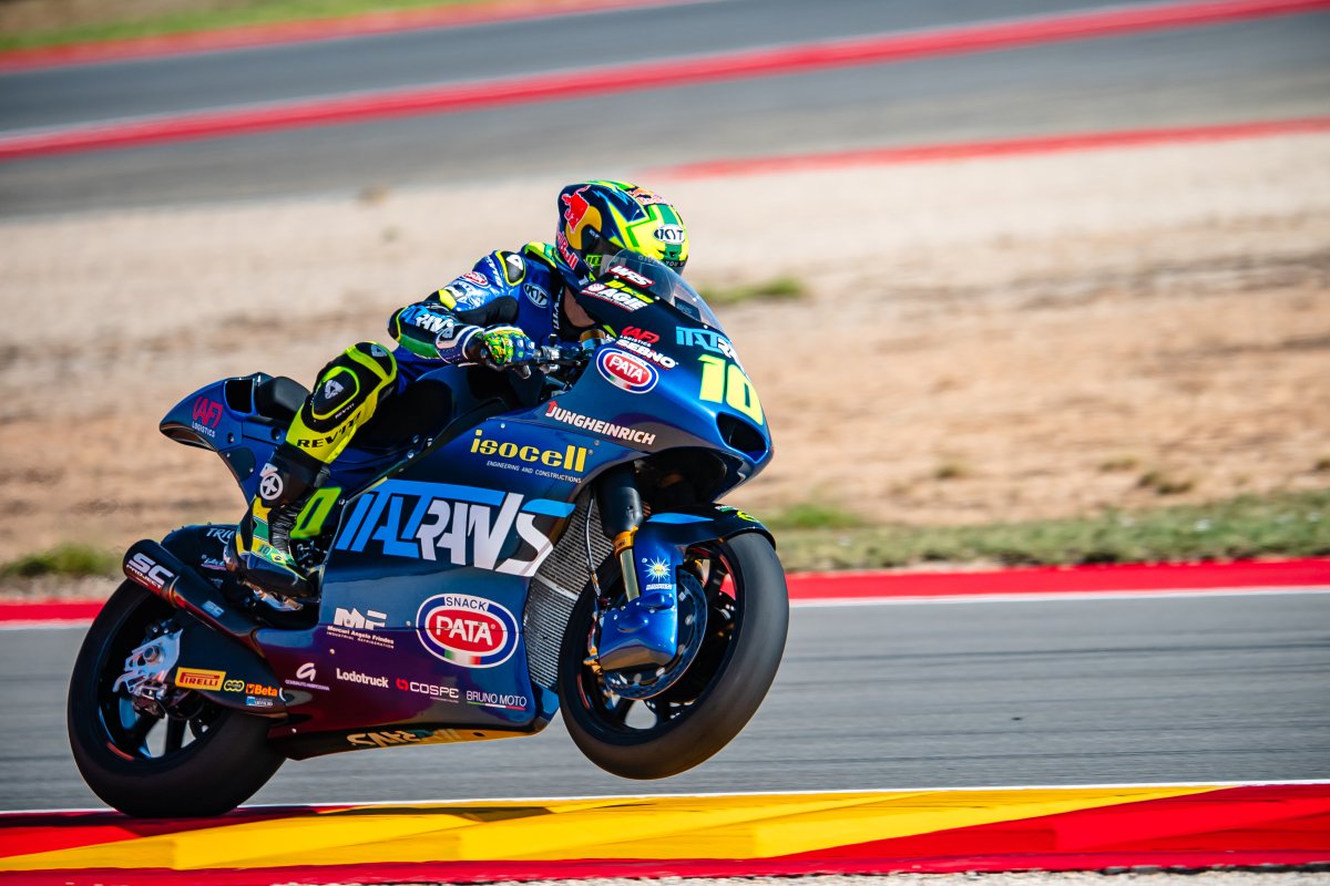 A bumpy start to Pirelli's initial MotoGP tyre test
